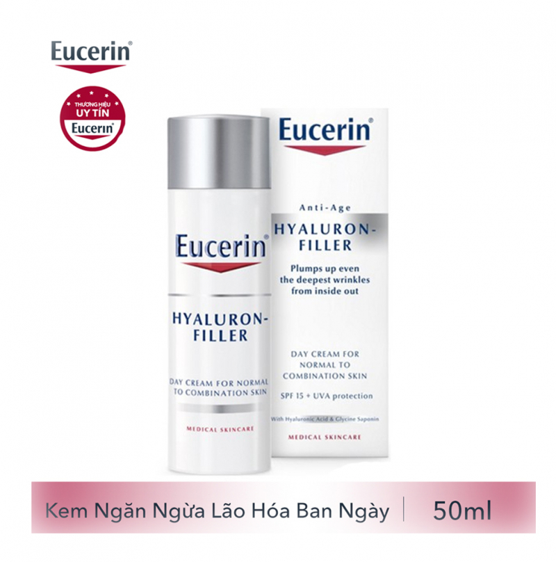 Kem trị nếp nhăn và ngăn ngừa lão hóa ban ngày Eucerin hyaluron filler day cream